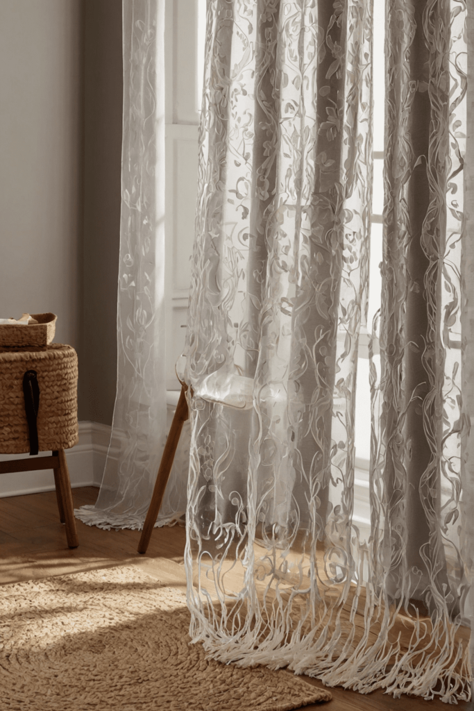 fringe design curtains