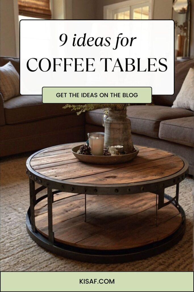 pin for coffee table ideas 