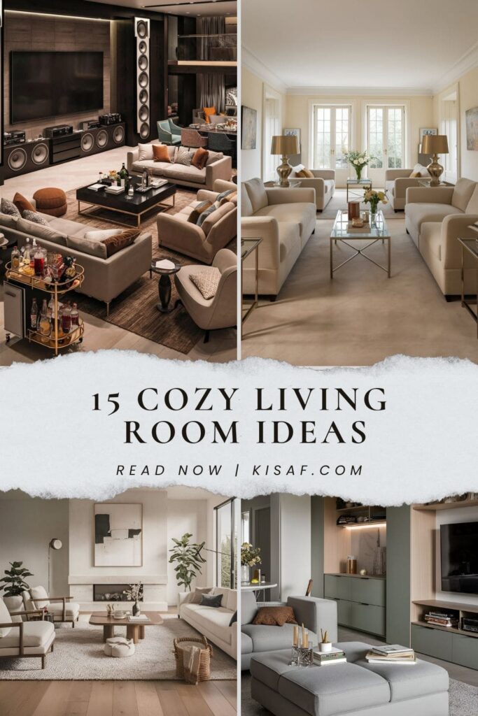 Cozy Living Room Ideas Pin