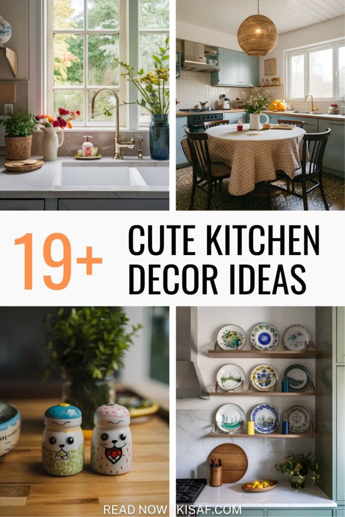 Cute Kitchen Decor Ideas Pin