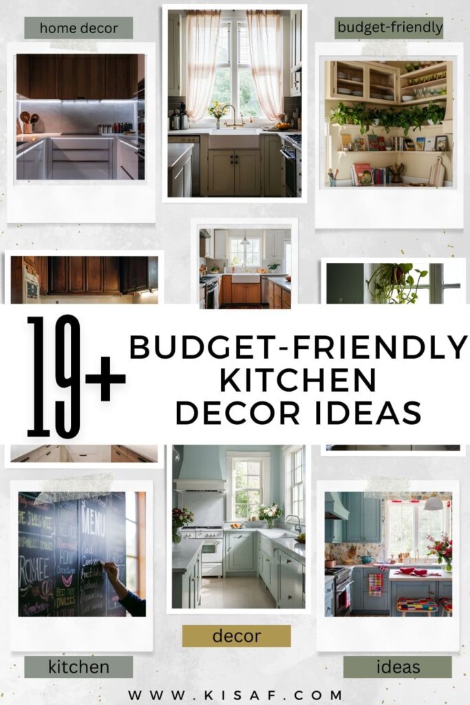 Kitchen Ideas On A Budget Pin