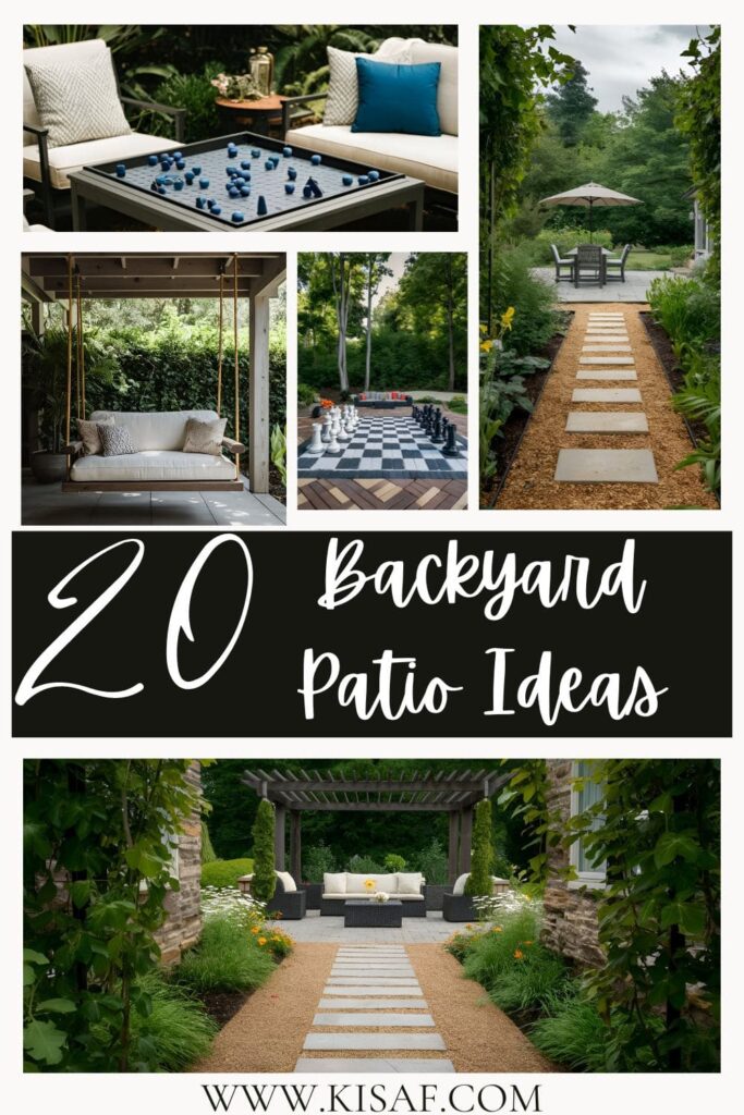 Outdoor Backyard Patio Ideas Pin