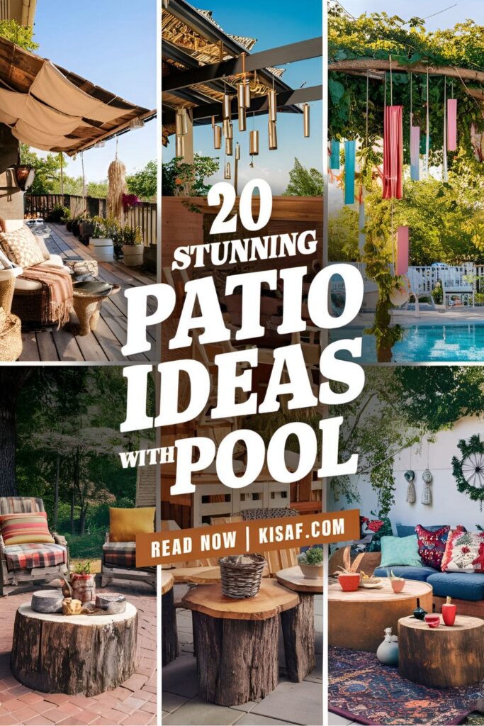 Patio Ideas With Pool Pin