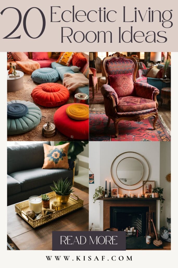 Eclectic Living Room Ideas Pin