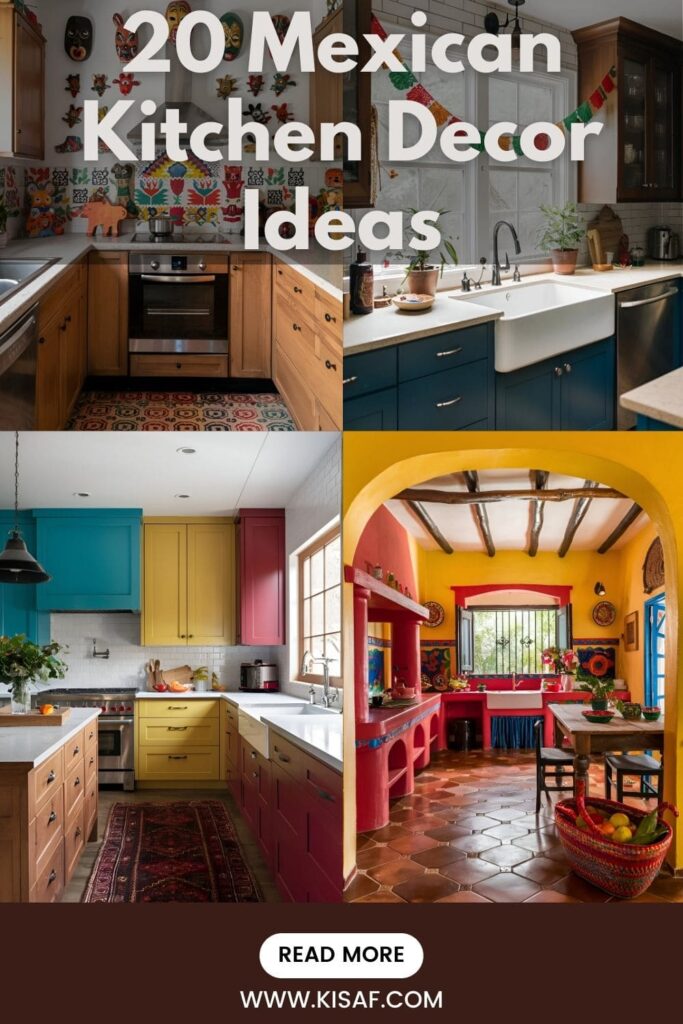 Mexican kitchen decor ideas pin