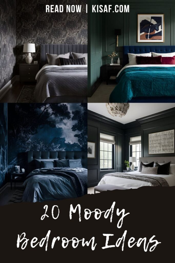 Moody Bedroom Ideas Pin