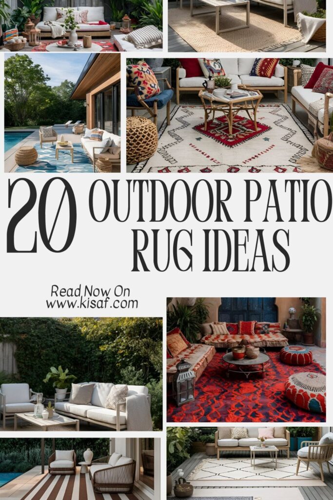 Patio Rug Ideas Pin