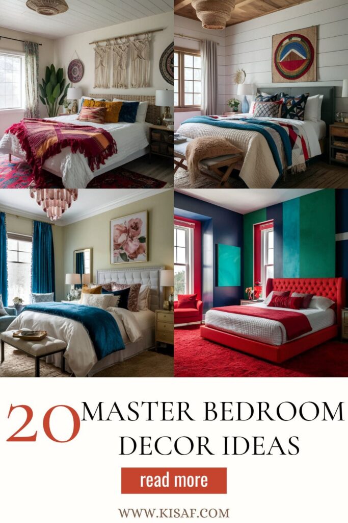 master bedroom decor ideas pin