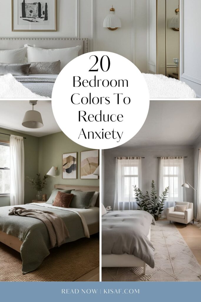 Bedroom Colors To Reduce Anxiety Pin