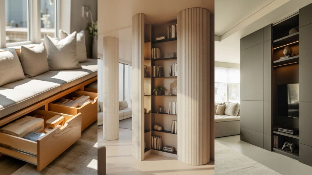 featured image for Living Room Ideas With Hidden Storage