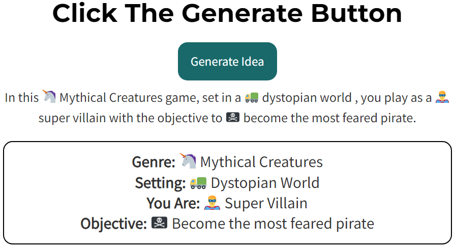 game idea generator example 2