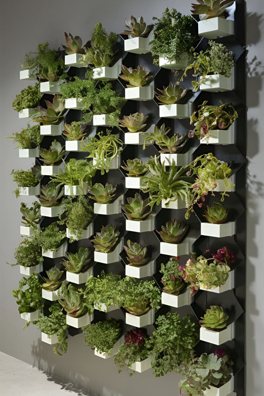 Wall Mounted Plant Shelves