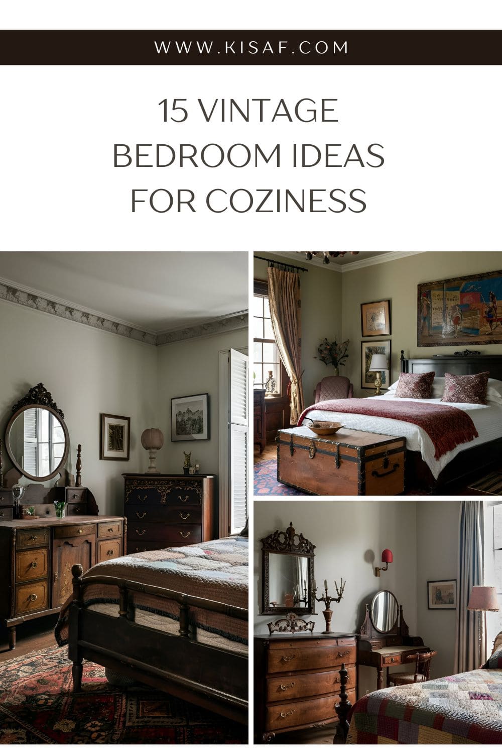 Vintage Bedroom Ideas pin 