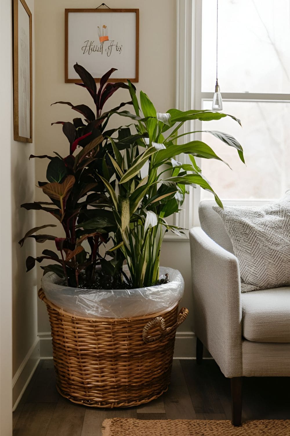 plants in Basket Planters