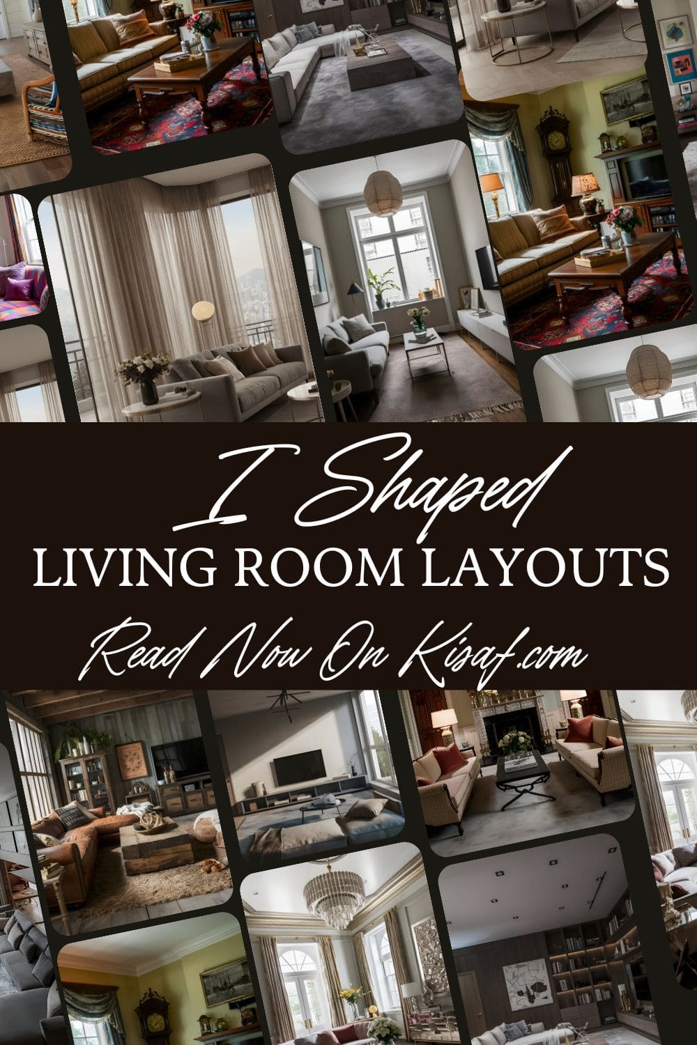 I shaped living room Layouts pin