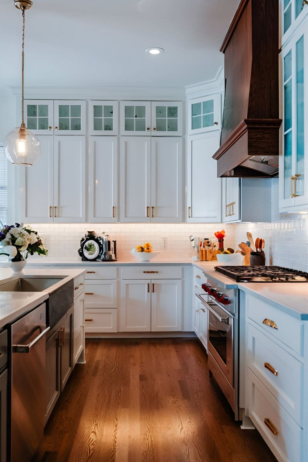 18 Gorgeous Kitchen Decor Ideas With White Cabinets