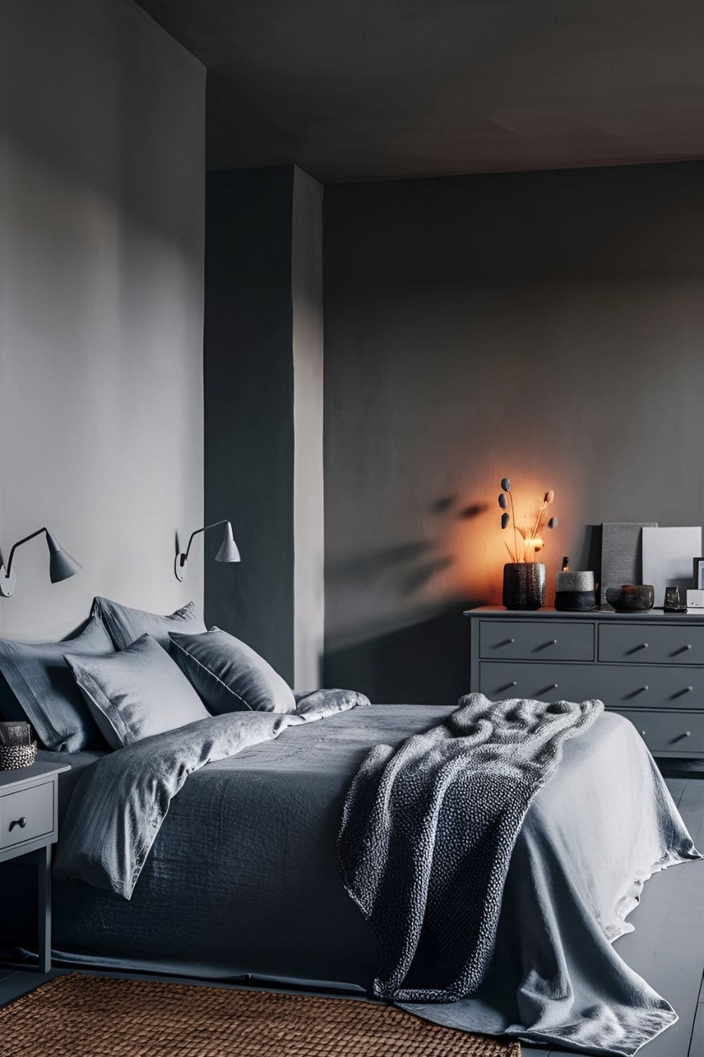 Minimalistic Bedroom With Monochromatic Palette