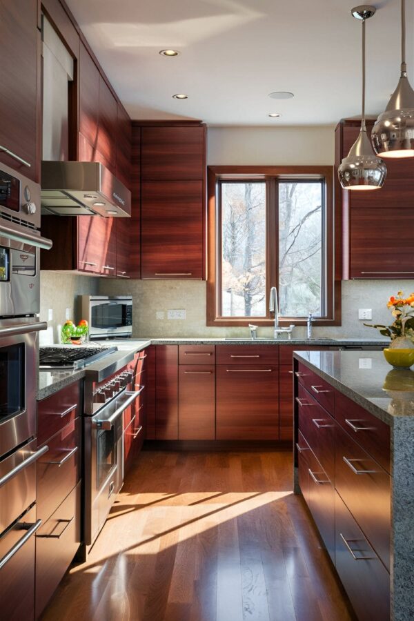 Uncover 20 Must-Try Kitchen Decor Ideas For Cherry Cabinets!