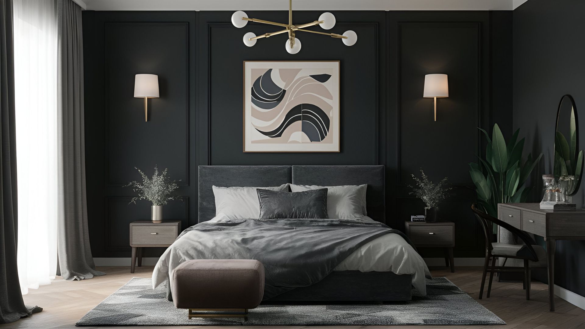 15 Aesthetic Black Bedroom Ideas For Ultimate Coziness
