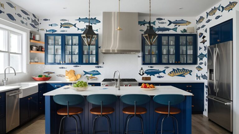 kitchen decor for beach house