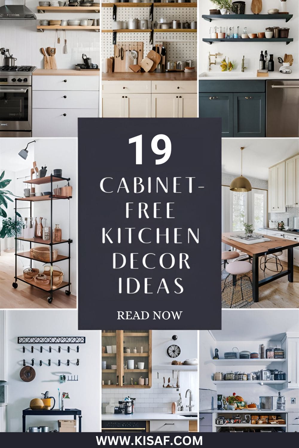 19 Kitchen Decor Ideas Without Cabinets to Reform Your Space