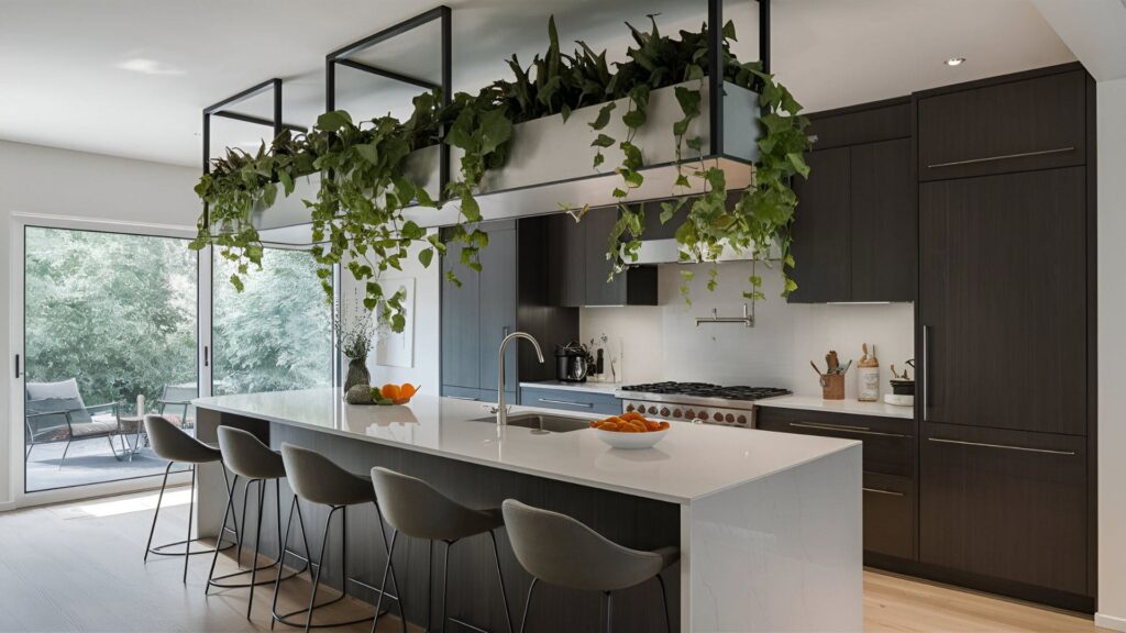 kitchen ideas with plants