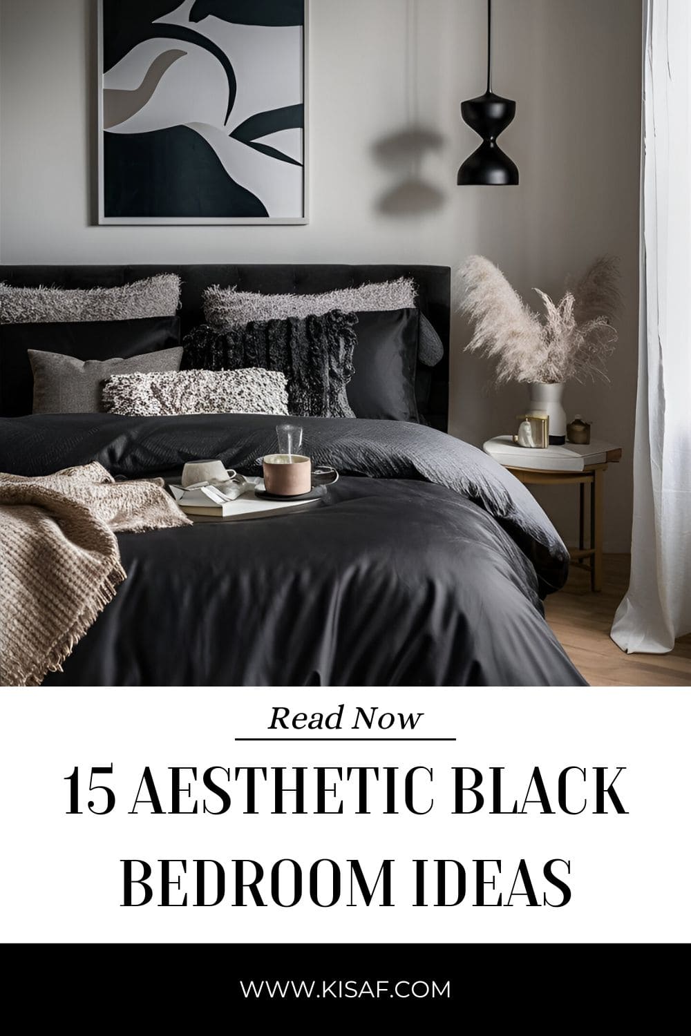 pin for black bedroom ideas