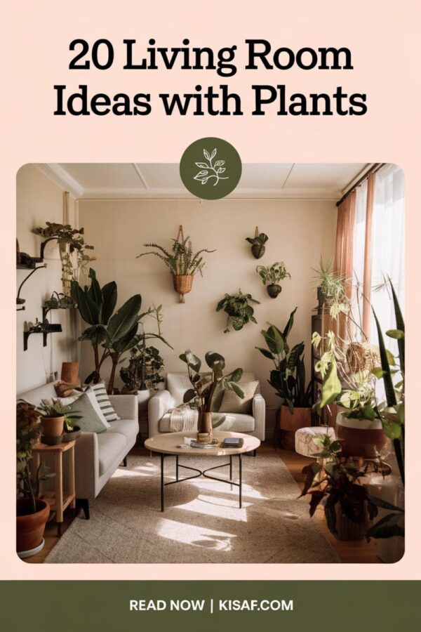 Living Room with Plants: 20 Ideas You Need to Try Today!