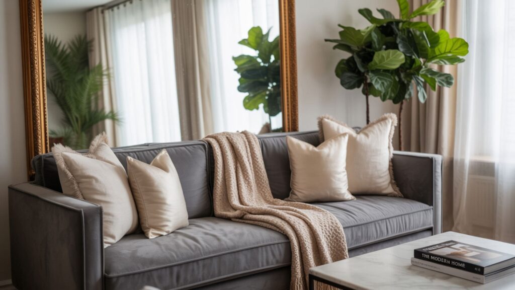 featured image for article on living room decor ideas for apartments