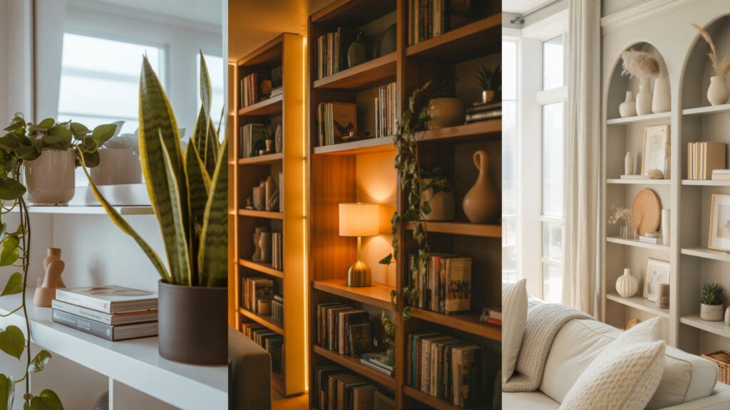 Featured mage For Living Room Shelf Styling Ideas (1)